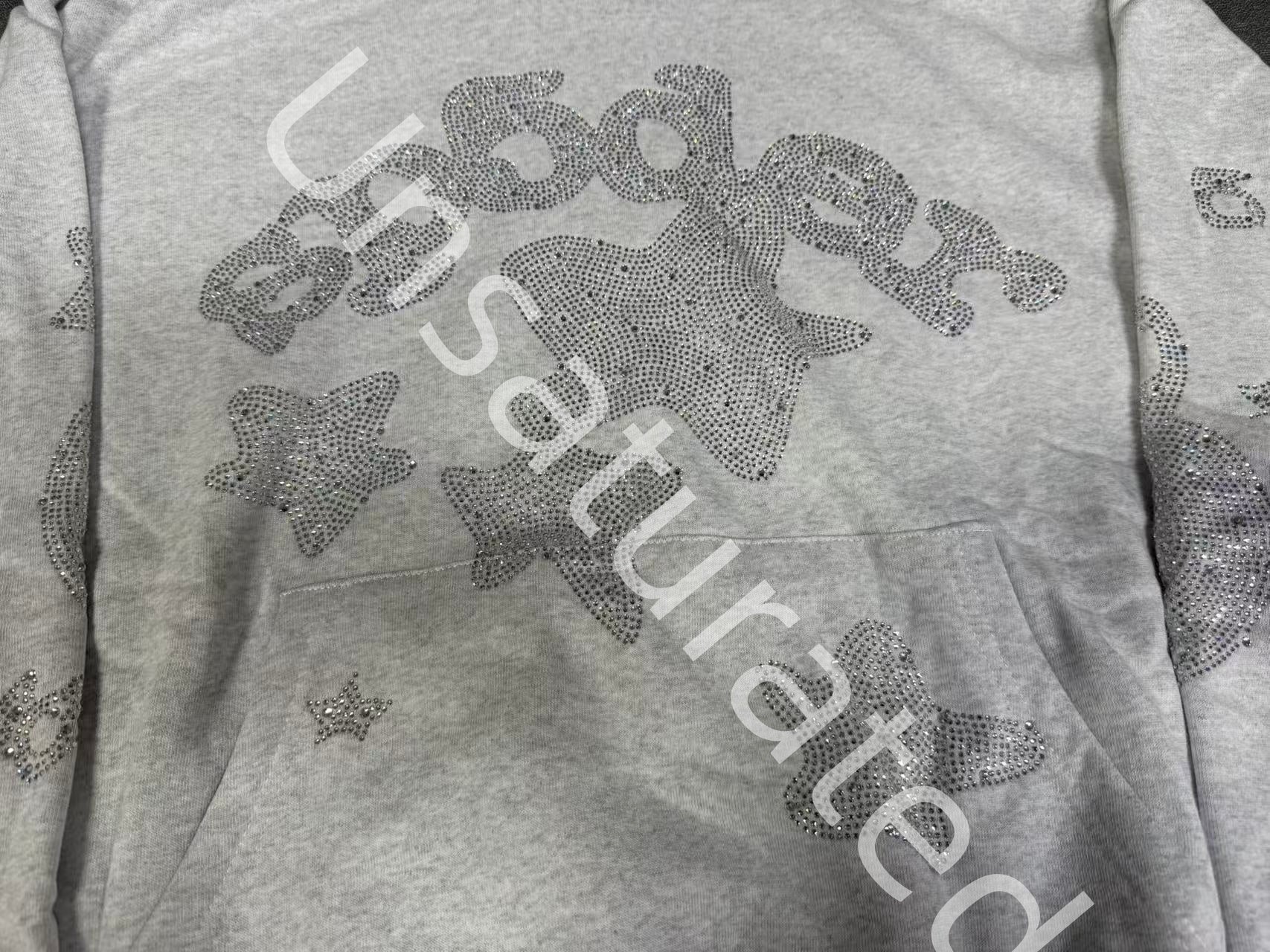 Rhinestone Beluga Hoodie