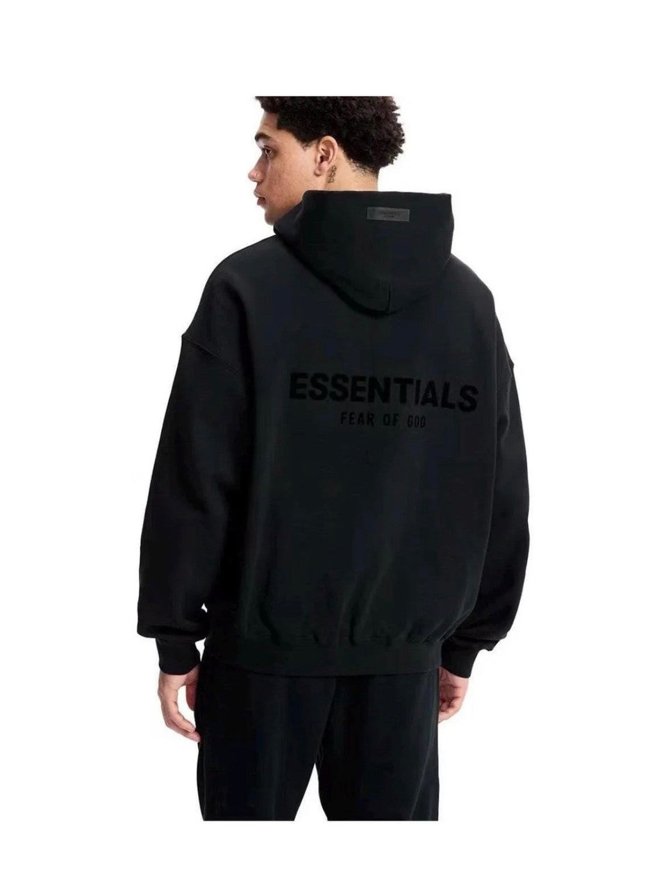 BLACK STRETCH LIMO HOODIE