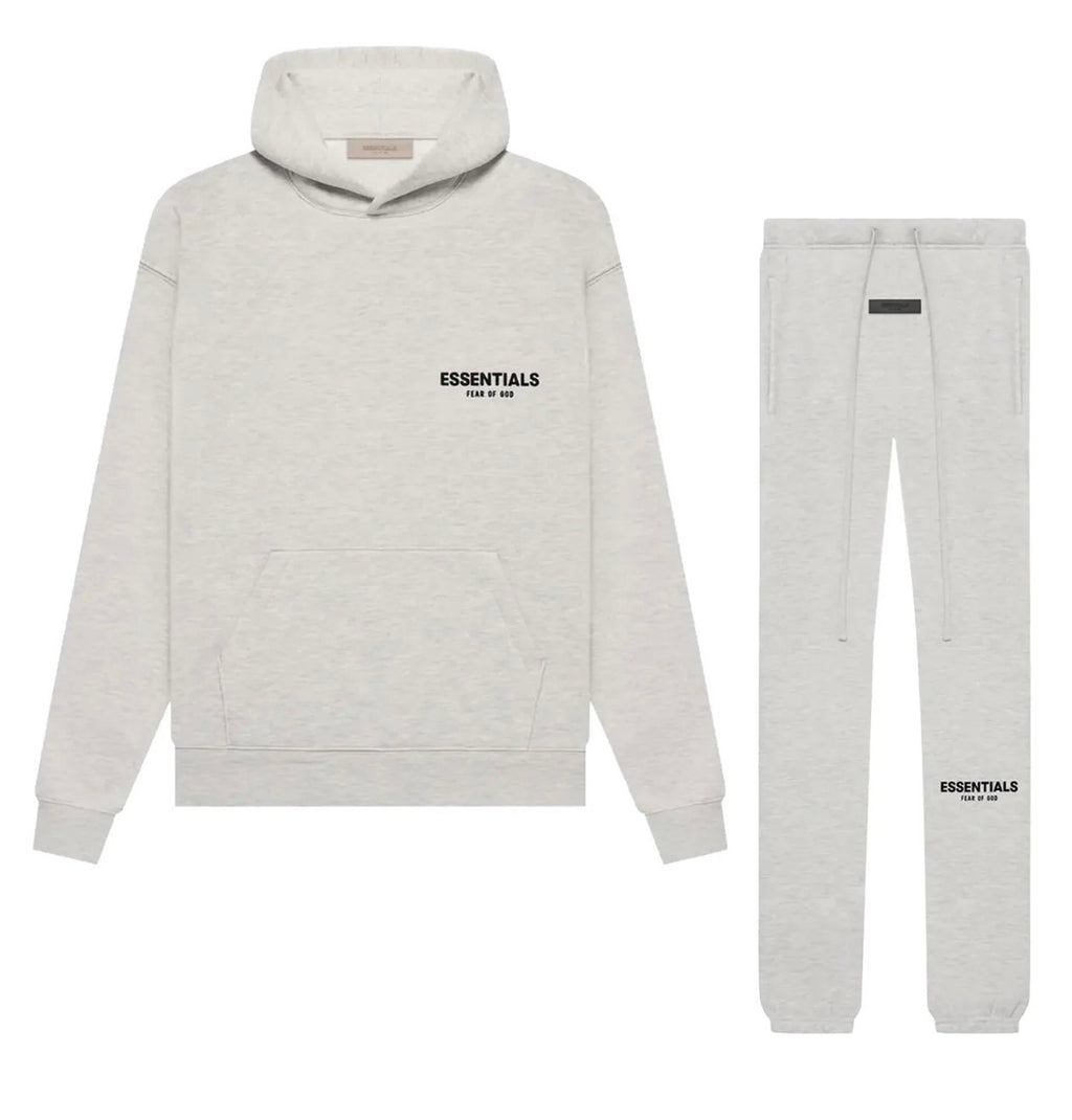LIGHT OATMEAL CUFFED SET